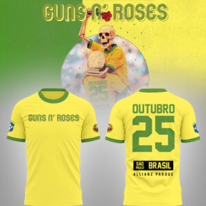 Limited Edition GnR Tour 2025 Tshirt-LL2510271013