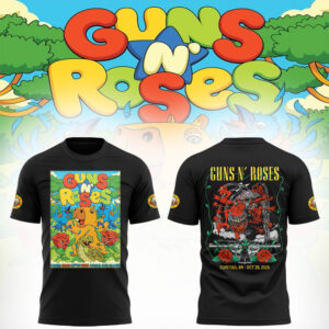 Limited Edition GnR Tour 2025 Tshirt-LL2510291003
