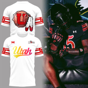 Limited Edition Utah 𝟮𝟬𝟮𝟱 𝗛𝗮𝗻𝗱 𝗣𝗮𝗶𝗻𝘁𝗲𝗱 𝗛𝗲𝗹𝗺𝗲𝘁𝘀 Tshirt-PA103025020