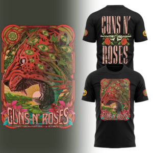 Limited Edition GnR Tour 2025 Tshirt-LL2511011018