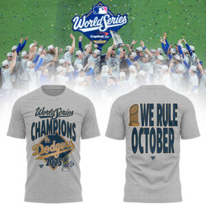 Limited Edition Dodgers Champions Tshirt-LL2511021001
