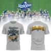 Limited Edition Dodgers Champions Tshirt-LL2511021002
