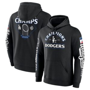 Los Angeles Dodgers Champions Hoodie-AB1102256012
