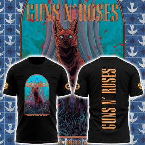 Limited Edition GnR Tour 2025 Tshirt-PA110325021