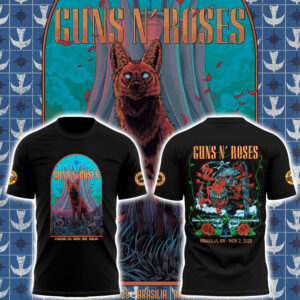 Limited Edition GnR Tour 2025 Tshirt-PA110325023