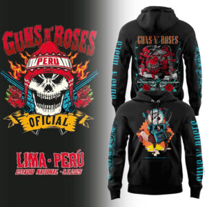Limited Edition GnR Tour 2025 Peru Hoodie-LL2511061018