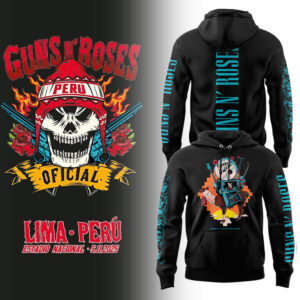 Limited Edition GnR Tour 2025 Peru Hoodie-LL2511061020