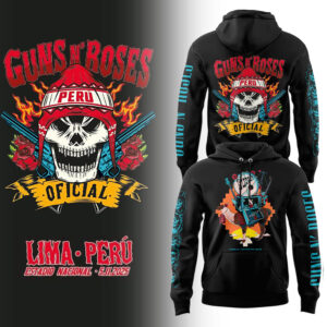 Limited Edition GnR Tour 2025 Peru Hoodie-LL2511061021
