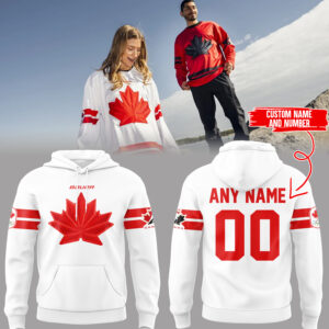 Limited Edition Hockey Canada New Custom Hoodie-PA110725024