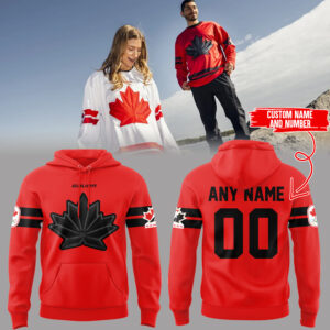 Limited Edition Hockey Canada New Custom Hoodie-PA110725029