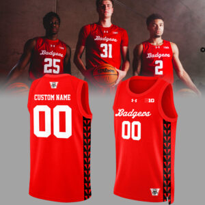 Limited Edition Wisconsin New 2025-2026 Custom Jersey-PA110825001