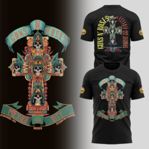 Limited Edition GnR Tour 2025 Peru Tshirt-LL2511091003
