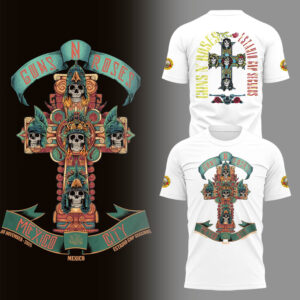 Limited Edition GnR Tour 2025 Peru Tshirt-LL2511091004