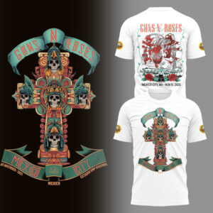 Limited Edition GnR Tour 2025 Peru Tshirt-LL2511091005