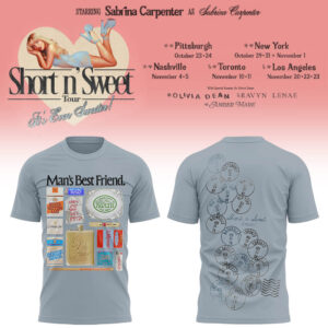 Limited Edition SC Short n' Sweet Tour Tshirt-LL2511101038