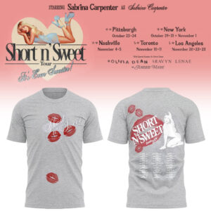 Limited Edition SC Short n' Sweet Tour Tshirt-LL2511101047