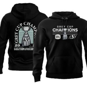 Limited Edition SR Champions GreyCup 2025 Hoodie-AB1117256012