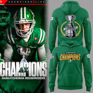 Limited Edition SR Champions GreyCup 2025 Hoodie-PA111725008