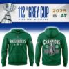 Limited Edition Roughriders 2025 Grey Cup Champions Hoodie-AB1711257005