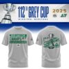 Limited Edition Roughriders 2025 Grey Cup Champions Shirt-AB1711257012