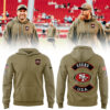 Limited Edition 49ers Veterans Day Hoodie-LL2511251018