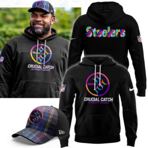 Pittsburgh Steelers Breast Cancer Hoodie-TS2810242014
