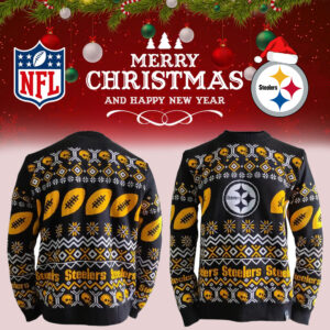 Limited Edition Pittsburgh Steelers x Merry Christmas Sweater