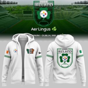 Ireland 2025 Limited Edition Dublin Game ZIPHoodie-ND09252556