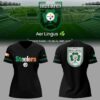 Ireland 2025 Limited Edition Dublin Game V-neck TShirt-ND09292501