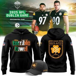 Ireland 2025 Limited Edition Dublin Game Hoodie-AB3009252001