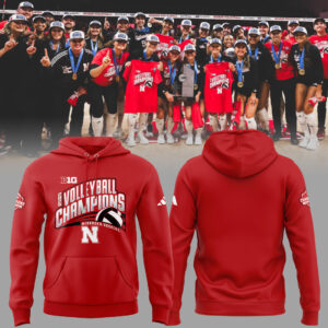 Limited Edition HuskerVB 2025 Champions Hoodie-ND11292509