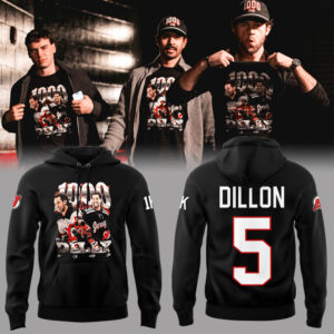 Limited Edition BRENDEN DILLON 1000 CAREER GAMES Hoodie-PA120225010
