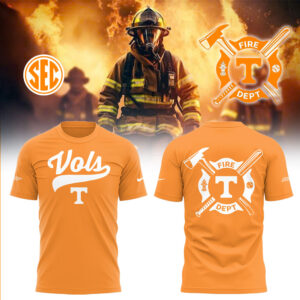 Limited Edition Tennessee Baseball x Firefighter Appreciation Night Shirt-LL250313025