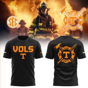 Limited Edition Tennessee Baseball x Firefighter Appreciation Night Shirt-LL250313020