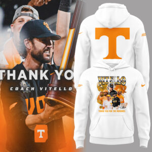 Limited Edition Tennessee "Coach Vitello, Thank You For The Memories " Shirt-PA102325010