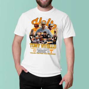 Limited Edition Tennessee "Coach Vitello, Thank You For The Memories " Shirt-AB1023251102