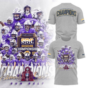 Limited Edition SUN BELT CHAMPIONS Tshirt-LL2512061022