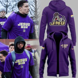 Limited Edition JESUS WON Zip Hoodie-ND12072503