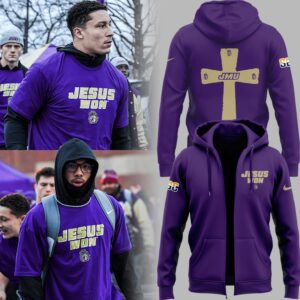 Limited Edition JESUS WON Zip Hoodie-ND12072506