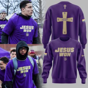 Limited Edition JESUS WON Sweatshirt-ND12072507