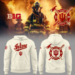 Indiana Baseball x Firefighter Appreciation Night Hoodie-LL250321027