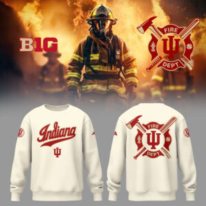 Indiana Baseball x Firefighter Appreciation Night Sweatshirt-LL250325006