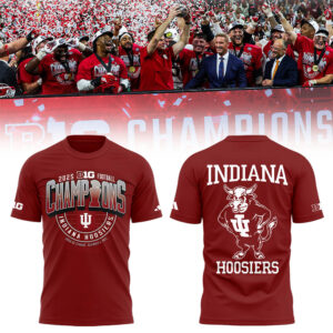 Indiana Football x BIG10 Champions 2025 TShirt-LL2512071031
