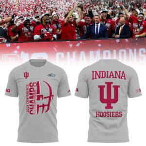 Indiana Football x BIG10 Champions 2025 TShirt-LL2512071033