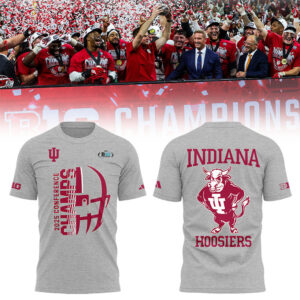 Indiana Football x BIG10 Champions 2025 TShirt-LL2512071034
