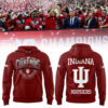 Indiana Football x BIG10 Champions 2025 Hoodie-LL2512071037