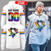 Limited Edition Pride Custom Name + Number Hoodie-PA121025014
