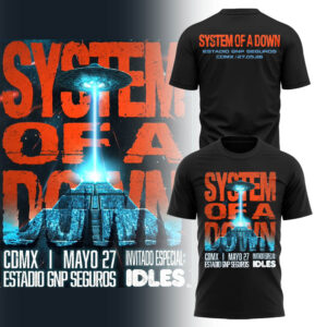 Limited Edition SOAD x CDMX Tshirt-LL2512101008