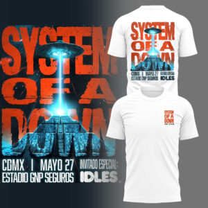 Limited Edition SOAD x CDMX Tshirt-LL2512101009