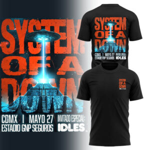 Limited Edition SOAD x CDMX Tshirt-LL2512101010